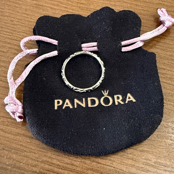 PANDORA Regal pattern ring in sterling silver 197690-60 - Picture 5 of 5